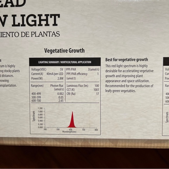 NEW LED Grow Lights Indoor Plants Hydroponics Dual Head Plant Growing Lamp Light - Picture 4 of 8